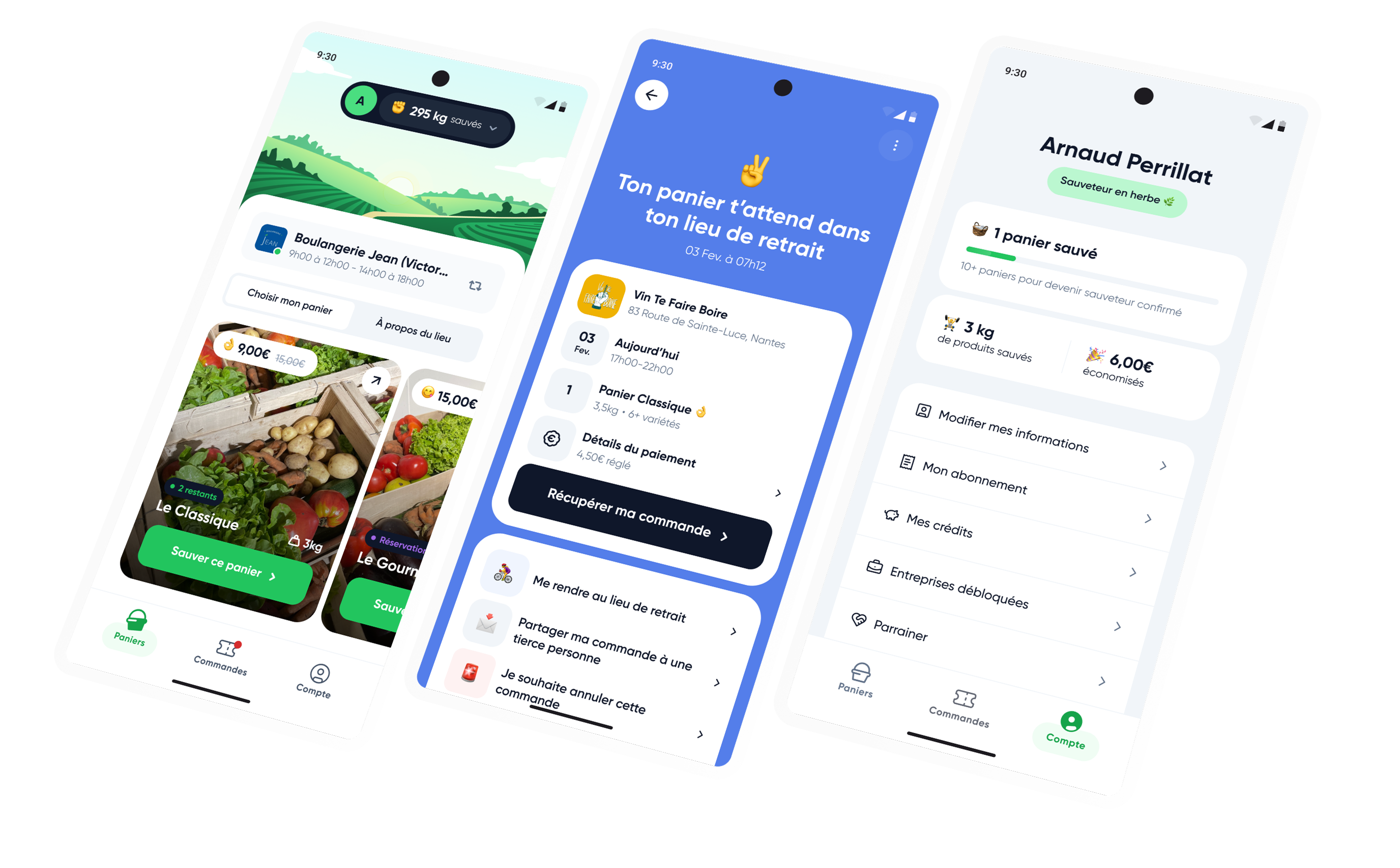 Aperçu du projet Application Sauve ton Bio