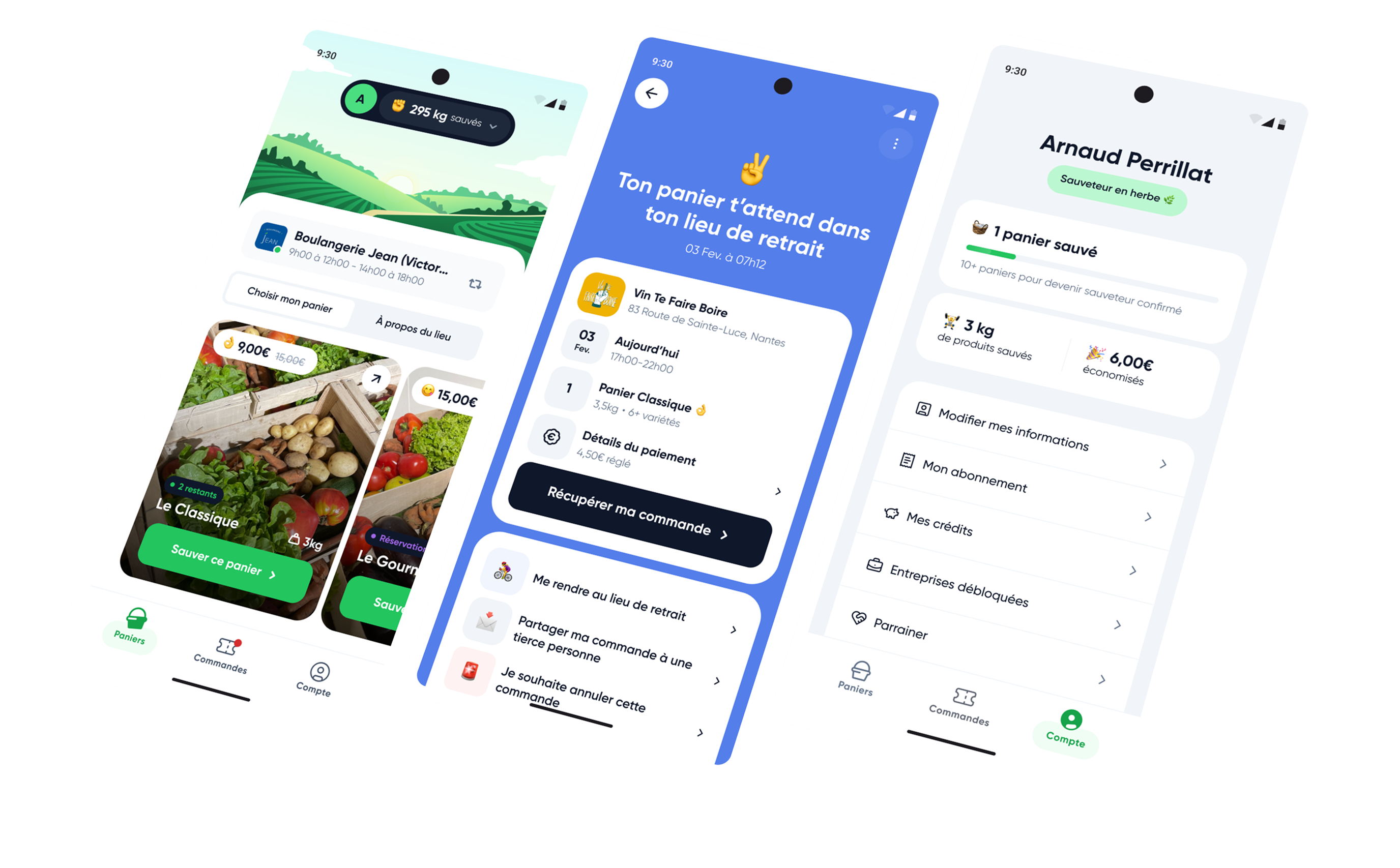 Aperçu du projet Application Sauve ton Bio
